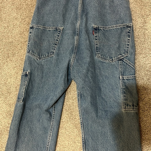 Vintage LEVI’S overalls women’s size large - Picture 7 of 9